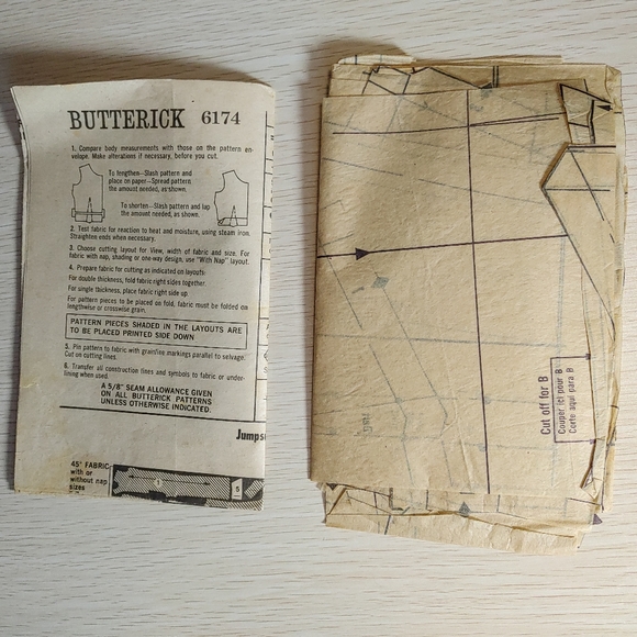 Vintage 1971 Butterick Pattern Jumpsuits - Picture 7 of 8